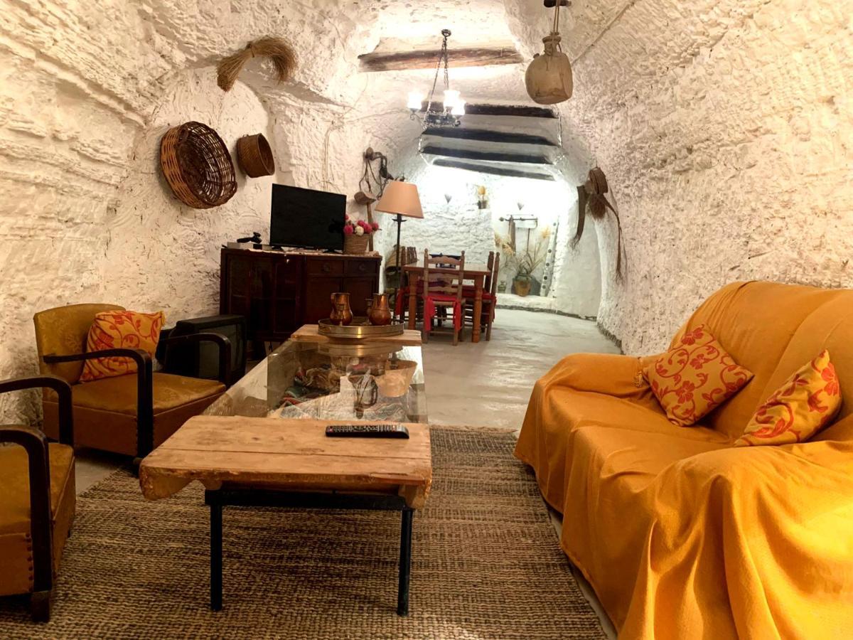 Willa Cueva El Mirador Geoparque De Granada Benamaurel Zewnętrze zdjęcie