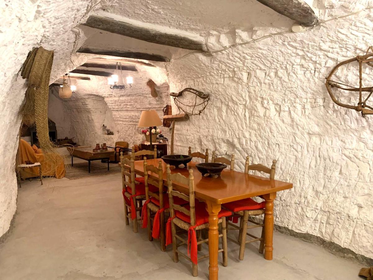 Willa Cueva El Mirador Geoparque De Granada Benamaurel Zewnętrze zdjęcie